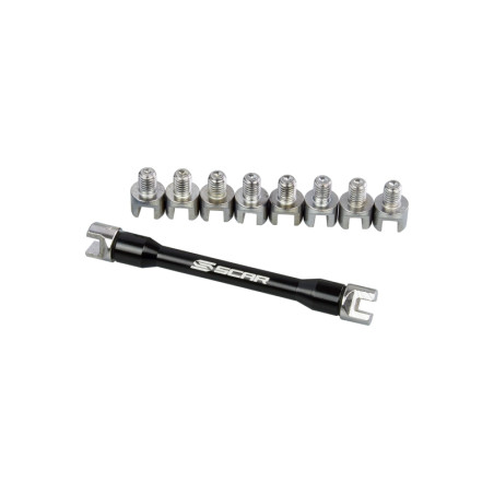 SCAR Spoke Wrench Kit Black
