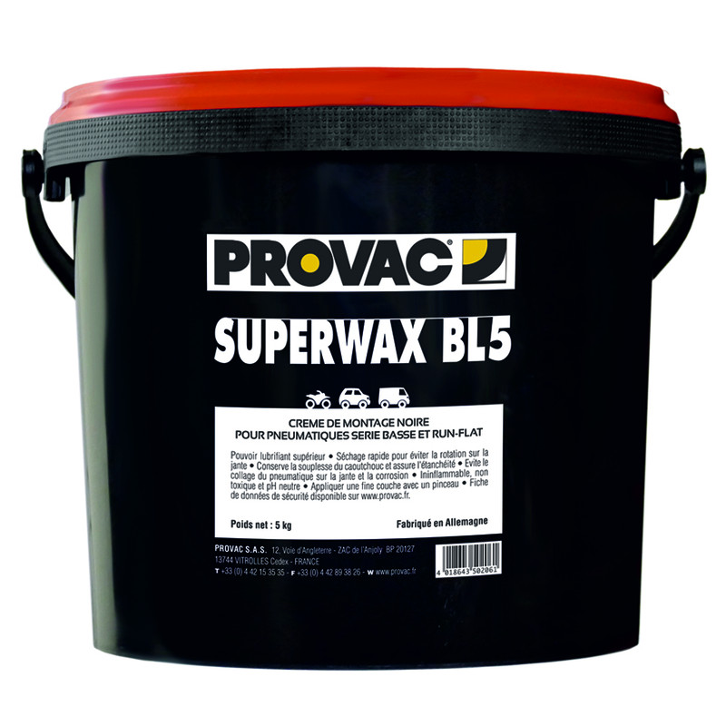 PROVAC Reifenmontagepaste Schwarz - 2x5kg