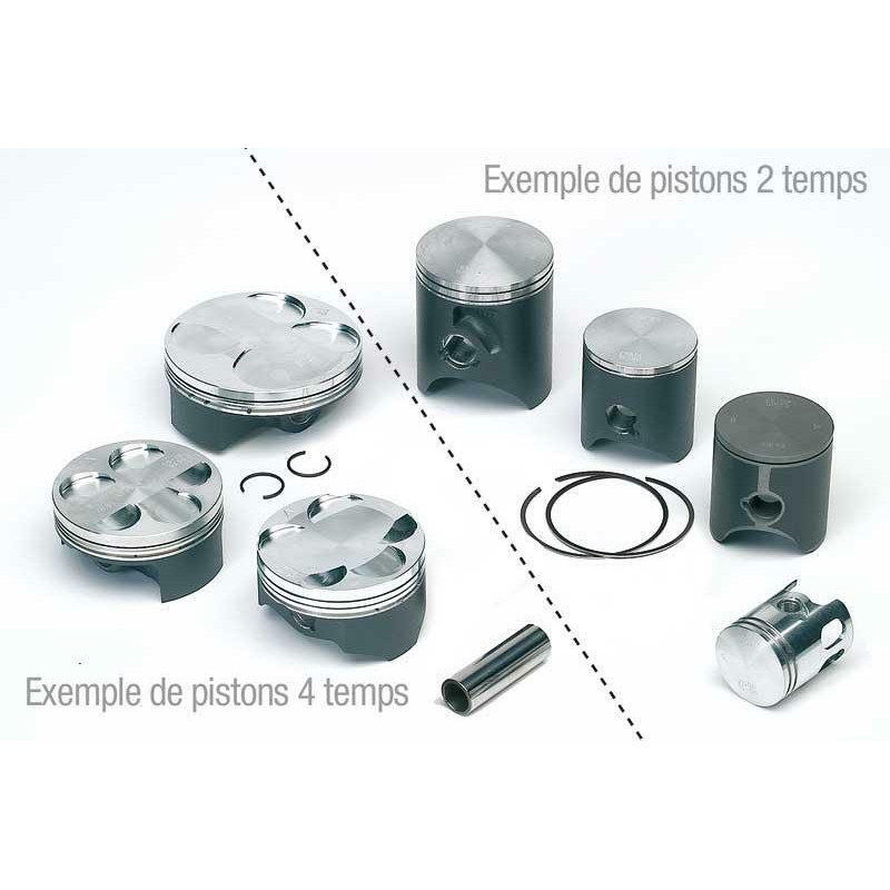 Pistón forjado VERTEX para HONDA CRF 250, CRF 250 X y HM CRE 250 F, MOTARD 250 F de 2004 a 2009
