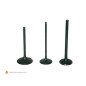 Válvula de acero PROX Ø40.00 longitud 102.60 Øcuello 7.00 admisión para YAMAHA YFM 350 GRIZZLY 2WD, YFM 350 WARRIOR 2WD