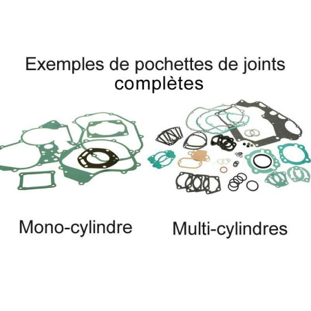 CENTAURO Complete Engine Gasket Set - Oil Seals Not Included for HUSQVARNA TE 350 1990-1994