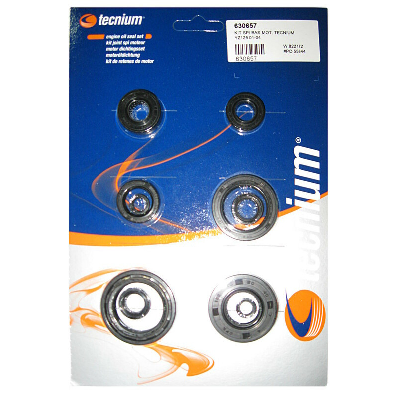 Jeu de joints spi moteur TECNIUM pour YAMAHA YZ 125 de 2001 à 2004 Jeu de joints spi moteur TECNIUM pour YAMAHA YZ 125 de 2001 à 2004