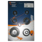 Retenes de cigüeñal TECNIUM para YAMAHA YZ 250 de 2001 a 2008