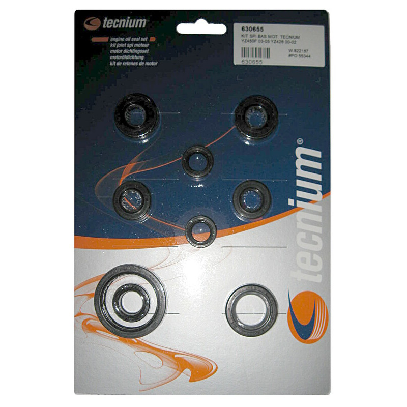 Jeu de joints spi moteur TECNIUM pour YAMAHA WRF 400, WRF 426, YZF 400, YZF 426 de 1998 à 2002 Jeu de joints spi moteur TECNIUM pour YAMAHA WRF 400, WRF 426, YZF 400, YZF 426 de 1998 à 2002