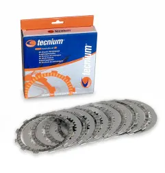 Kit de discos + separadores de embrague TECNIUM para SUZUKI TS 125 de 1971 a 1978