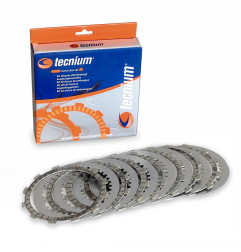 TECNIUM Steel + Friction Clutch Plates Kit for SUZUKI TS 125 1971-1978