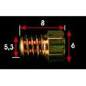 Chiclé MIKUNI MKB - serie M10/14