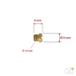 Chiclé principal KEIHIN - serie 99101-393