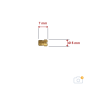 KEIHIN Leerlaufdüse - Serie N424-35
