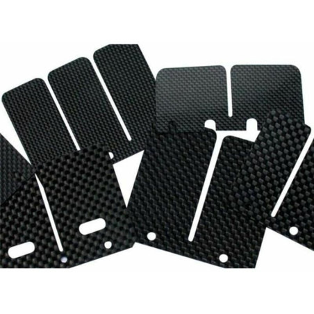 Carbon-Membranplättchen TECNIUM - YFZ350 Banshee (2 Paare) für YAMAHA YFZ 350 BANSHEE 2WD 1988-2007