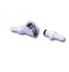 MOTION PRO Quick Connector Ø6mm Double Shut Off White