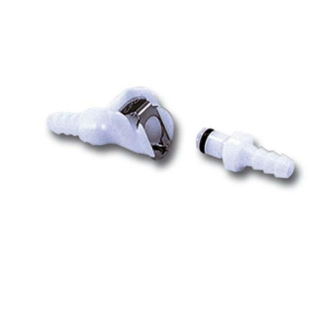 Conexión rápida bloqueo doble blanco MONTION PRO Ø6mm MOTION PRO