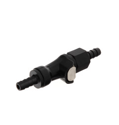 BIHR Quick Connectors Ø6mm Double Shut Off Black
