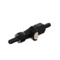 BIHR Benzin-Schnellkupplungen mit Doppelverriegelung, schwarz - Durchmesser nach Wahl
