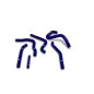 SAMCO 5-piece radiator hose kit for KAWASAKI KX 250 1992-1993 SAMCO 5-piece radiator hose kit for KAWASAKI KX 250 1992-1993