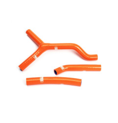 Kit de 3 durites de radiateur SAMCO type Y pour KTM EXC 125, EXC 200, EXC 250, EXC 300, SX 250 de 2001 à 2007