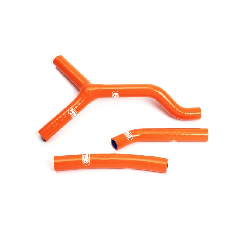 Kit de 3 manguitos de radiador SAMCO tipo Y para KTM EXC 125, EXC 200, EXC 250, EXC 300, SX 250 de 2001 a 2007