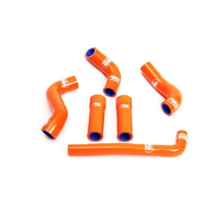 SAMCO Kühlerschlauch-Kit, 6-teilig für KTM EXC 450, EXC 520, EXC 525 2001-2008