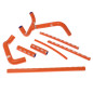 Kit de 8 manguitos de radiador SAMCO para KTM LC4 640, LC4 640 ADVENTURE, LC4 640 ADVENTURE R, LC4 640 RALLY, LC4 660 RALLY
