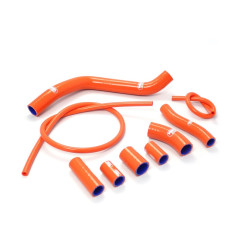 SAMCO Kühlerschlauch-Kit, 9-teilig für KTM SUPERMOTO 950, SUPERMOTO 990, SUPERMOTO 990 T, SUPERMOTO 990 T ABS 2005-2014