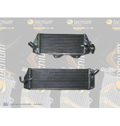 Radiador de aluminio soldado standard lado derecho TECNIUM para SUZUKI RMZ 250 de 2007 a 2009