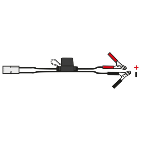 Cables con pinza cocodrilo OXFORD Optimiser/Maximiser