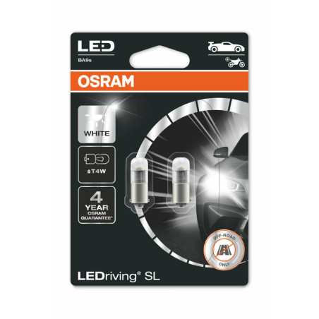 OSRAM Retrofit LEDriving T4W Light Bulbs 12V 0,8W