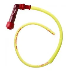 Faisceau d'allumage LY11 coudé 102° pour Bobine sans olive - cable 50cm NGK