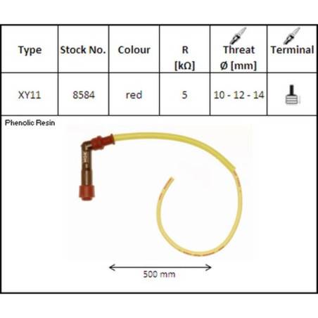 Cable NGK XY11