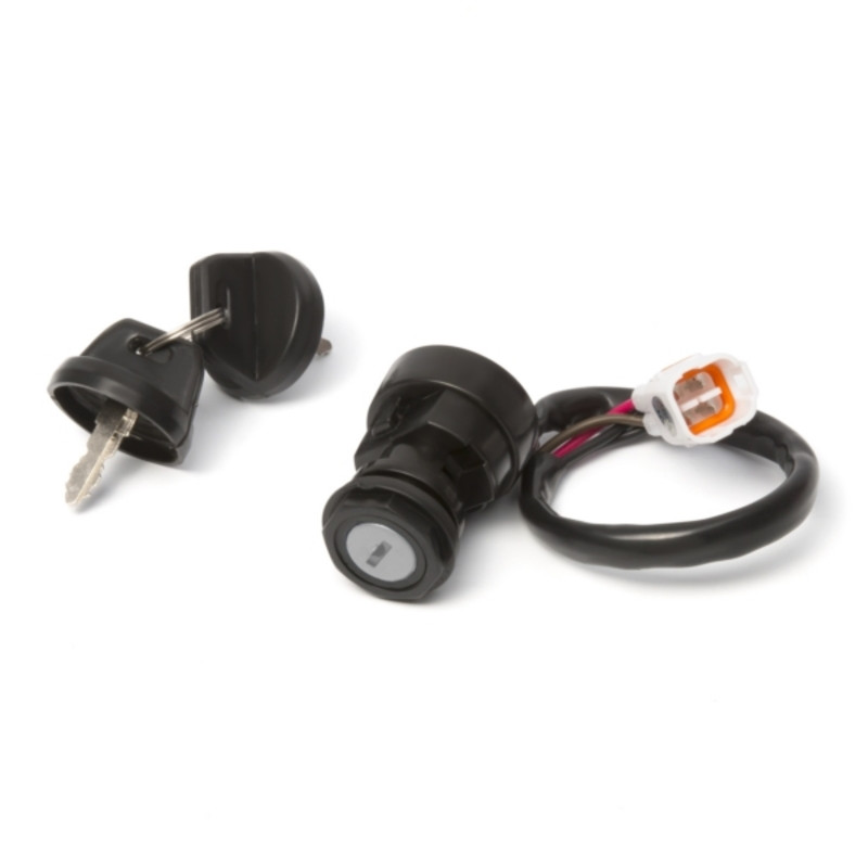 KIMPEX Ignition Key Switch for YAMAHA YFM 350 WARRIOR 2WD, YFM 400 KODIAK 4WD, YFM 80 BADGER 2WD, YFM 80 RAPTOR 2WD 1993-2008 KIMPEX Ignition Key Switch for YAMAHA YFM 350 WARRIOR 2WD, YFM 400 KODIAK 4WD, YFM 80 BADGER 2WD, YFM 80 RAPTOR 2WD 1993-2008