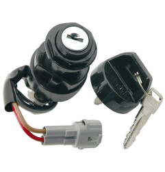 TECNIUM Zündschloss Offroad/Quad - 2 pins für YAMAHA YFM 125 GRIZZLY 2WD, YFM 350 GRIZZLY 4WD, YFM 350 RAPTOR 2WD 2001-2013
