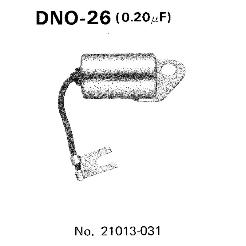 TOURMAX Condenser Kawasaki - DNO-26