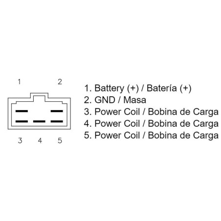 Regulador TECNIUM by DZE para APRILIA HABANA 125, HABANA 125 RETRO, DERBI TERRA 125, TERRA 125 ADVENTURE y HM CRM-F 125 X