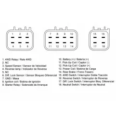 TECNIUM CDI Box Grizzly for YAMAHA YFM 660 GRIZZLY 4WD 2002-2003