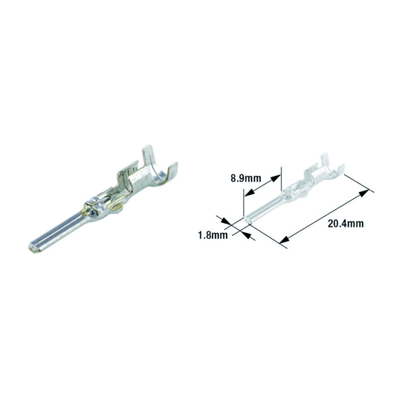 TOURMAX Electrical Male Terminal Pin Type 070 (FRA)