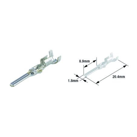 TOURMAX Electrical Male Terminal Pin Type 070 (FRA)