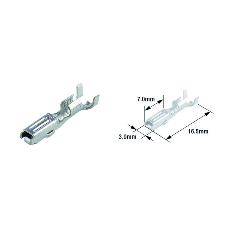 TOURMAX Electrical Female Terminal Pin Type 070 (FRA)