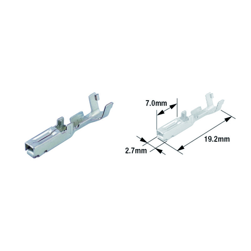 TOURMAX Electrical Female Terminal Pin Type 070 (FRY) TOURMAX Electrical Female Terminal Pin Type 070 (FRY)