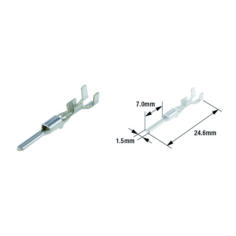 Conectores macho hermético TOURMAX (50 uds) tipo 060 (FRM) - ETP-69
