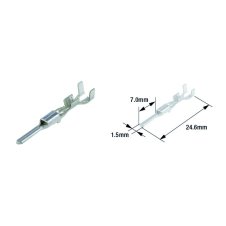 TOURMAX Electrical Male Coupler Waterproof Type 060 (FRM) - ETP-69