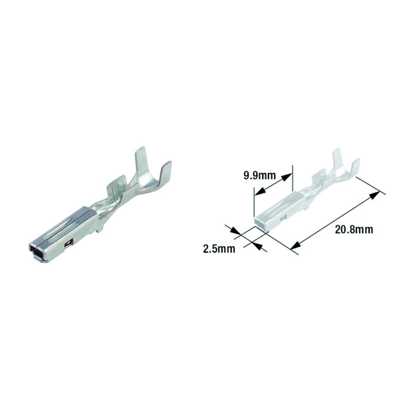Cosse femelle électrique TOURMAX type 060 (FRM) Cosse femelle électrique TOURMAX type 060 (FRM)