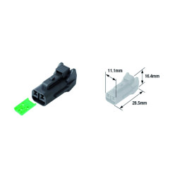 TOURMAX Electrical Male Coupler Waterproof Type 060 (FRM) - ETP-96
