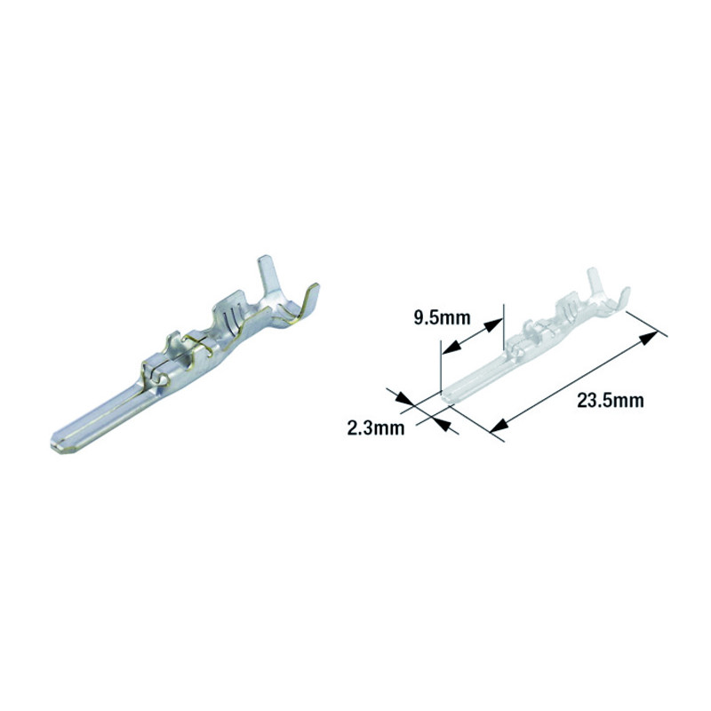 TOURMAX Quetschverbinder männlich Typ 090