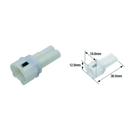 TOURMAX Electrical Female Coupler Waterproof Type 090 (FRS) - ETP-46