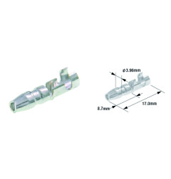 TOURMAX Male Terminal Pin Universal Bullet