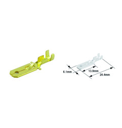 Terminales de cable macho TOURMAX tipo 250