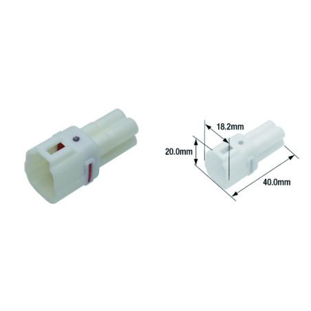 TOURMAX Electrical Female Coupler Waterproof Type 090 (FRS) - ETP-50