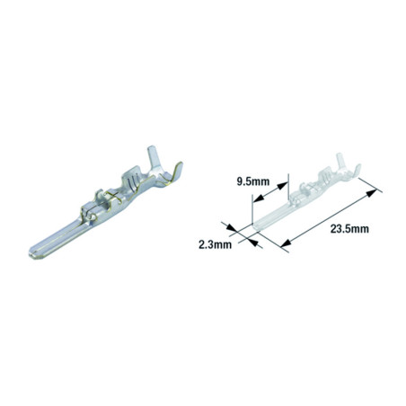 TOURMAX Electrical Male Terminal Pin Type 090 (FRW)