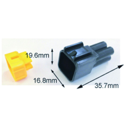 TOURMAX Steckverbinder männlich wasserdicht Typ 090 (FRW) - ETP-59