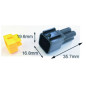 Conectores macho hermético TOURMAX (5 uds) tipo 090 (FRW) - ETP-59